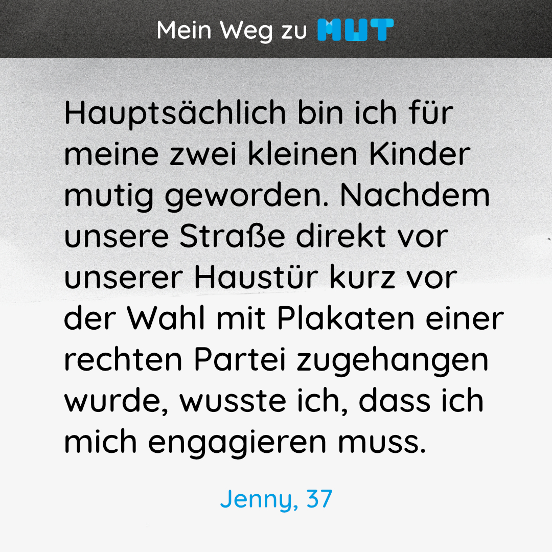 Mein Weg zu mut – Jenny