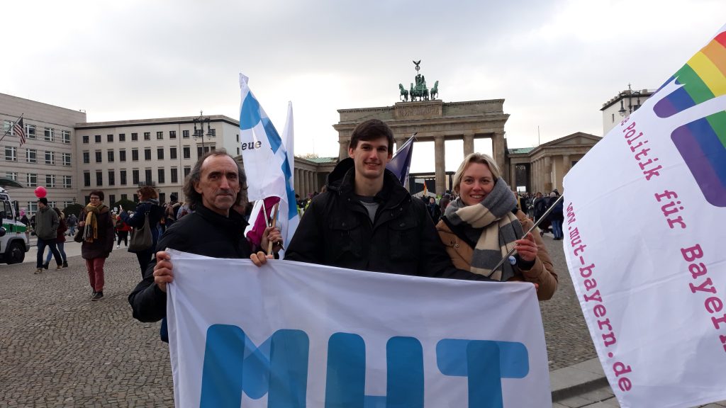 Mut auf der Wir-haben-es-satt-Demo am 19.1.2019 in Berlin