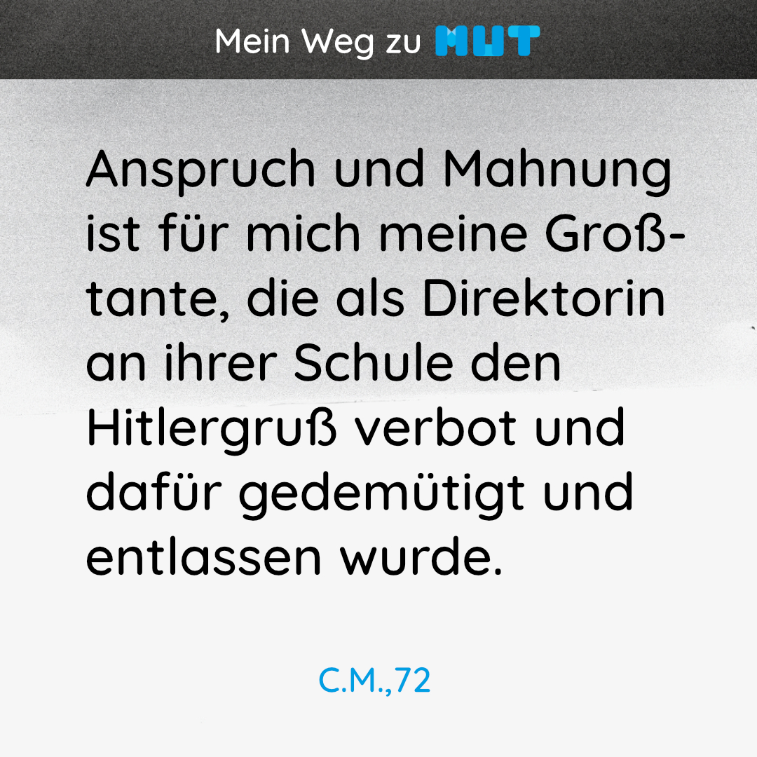 Mein Weg zu Mut – C.M.