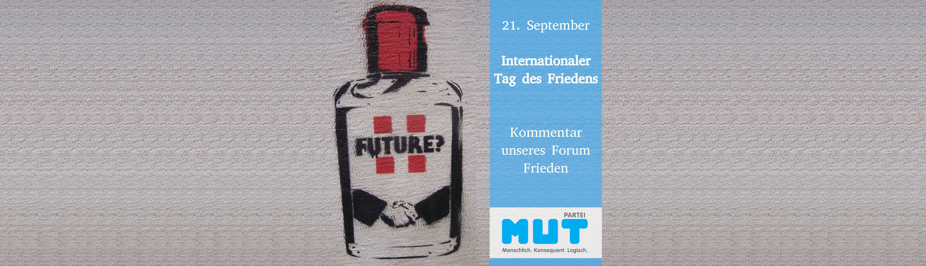 21.09.2022 – Internationaler Tag des Friedens