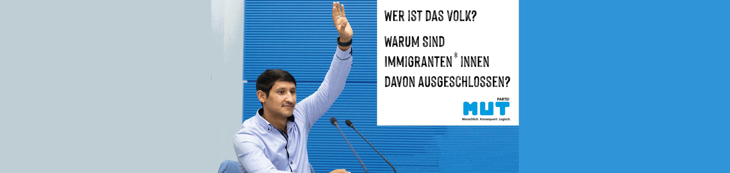 Für eine lebendige Demokratie, für das Wahlrecht für Menschen ohne deutsche Staatsbürgerschaft