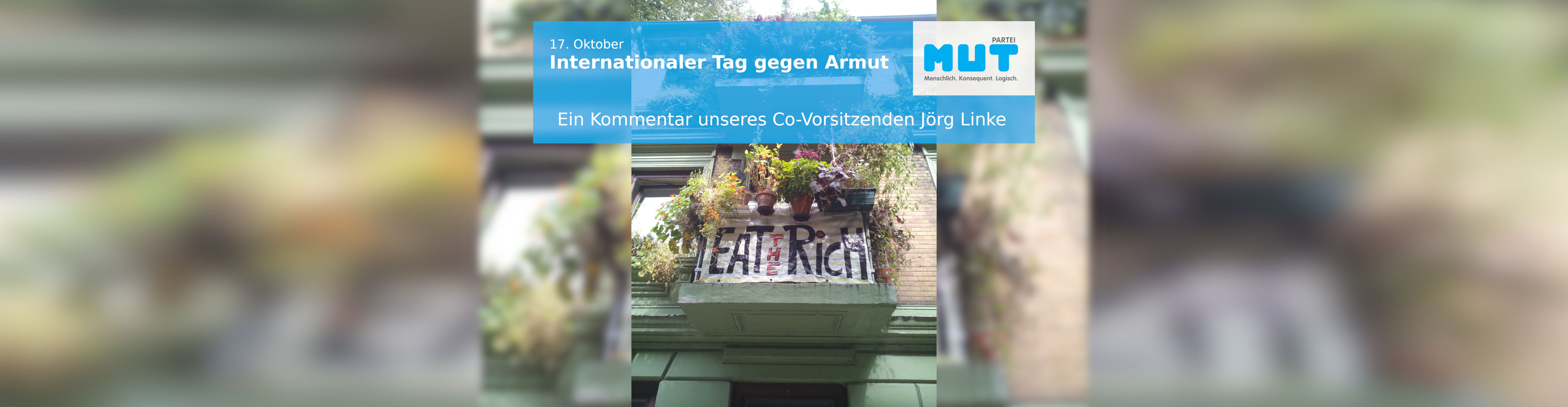 17. Oktober – Internationaler Tag gegen Armut