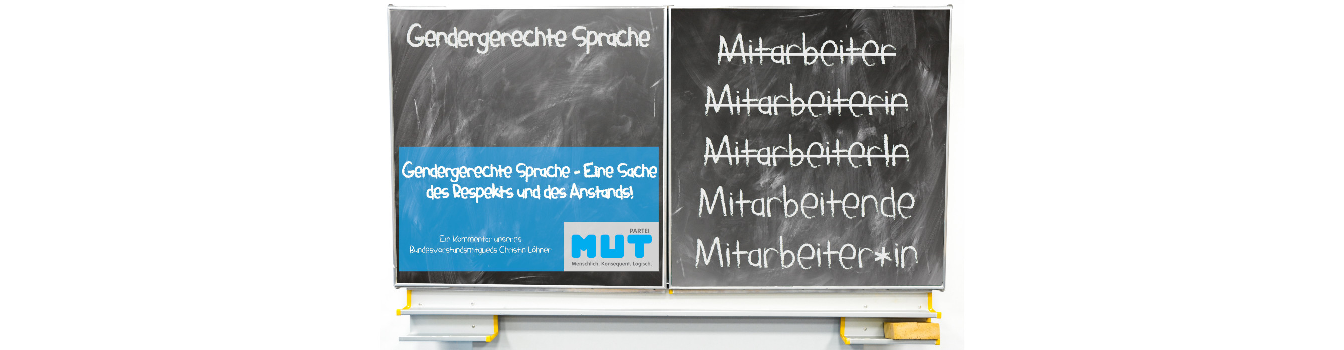 Gendergerechte Sprache – Eine Sache des Respekts und des Anstands!