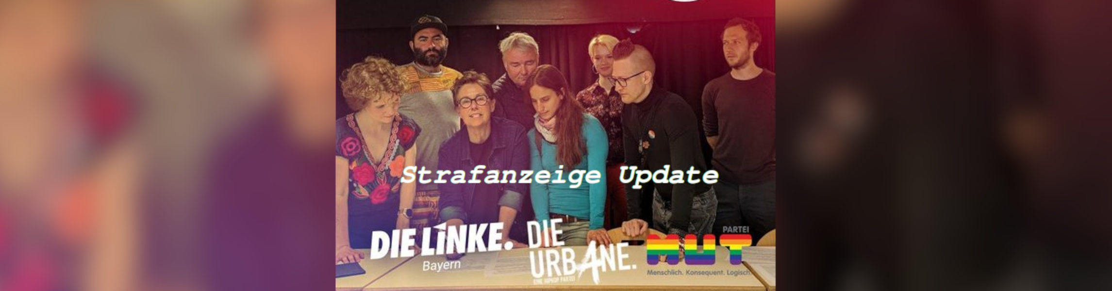 Strafanzeige Update – Unterstützer*innen