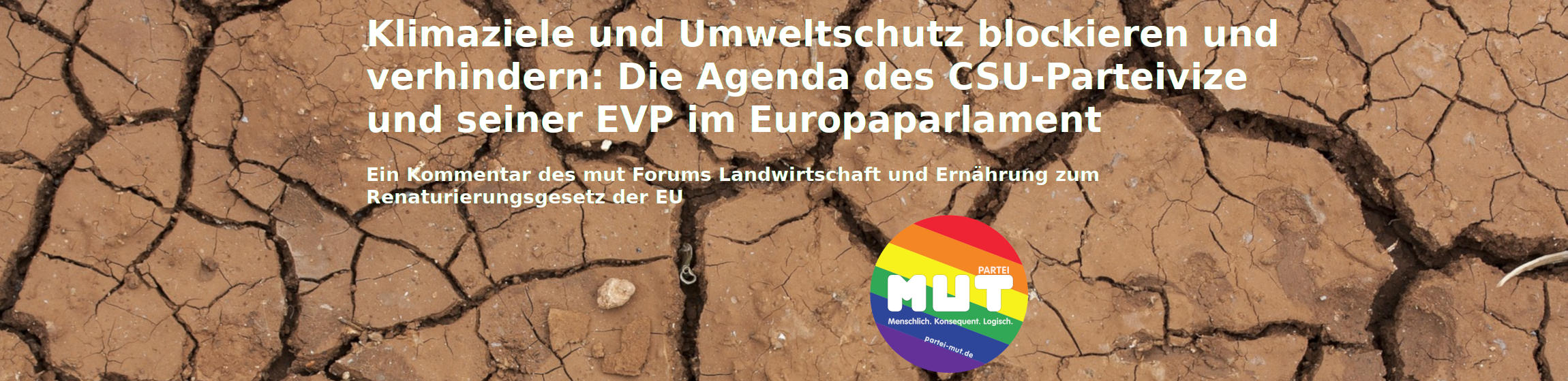 Klimaziele und Umweltschutz blockieren und verhindern: Die Agenda des CSU-Parteivize und seiner EVP im Europaparlament